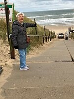 Daar is het water zegt Truus