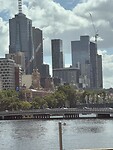Melbourne bij de yarrariver