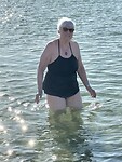 Het water is lekker warm