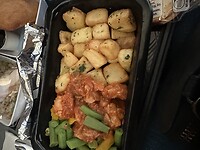 Het eten was lekker