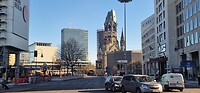 Uitzicht op de Gedächtniskirche