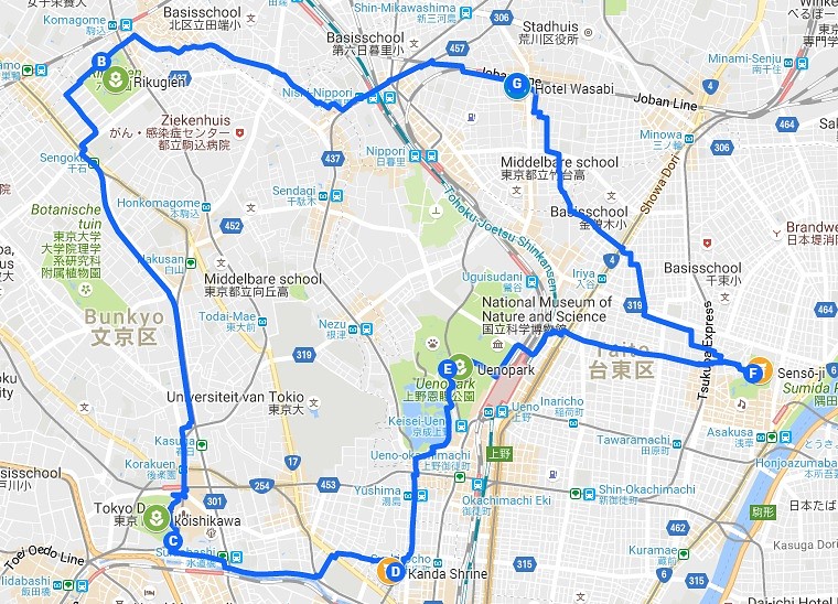 Ueno walk