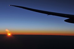 Zonsopgang boven Rusland