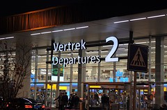 Schiphol vertrek