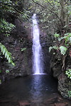 Waterval halverwegen de Levada