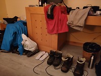 Alles te drogen gehangen