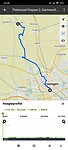 Route Garnwerd - Groningen