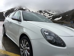 De Juul in de sneeuw. Kan ie ook tegen.
