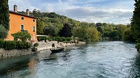 Vanaf de brug bij Borghetto