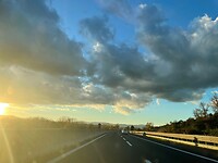 On the road again