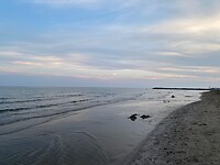 Strand bij Europa Camping Village