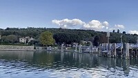 Aankomst en vertrek op Isola Maggiore