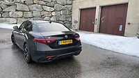 Een Giulia in de sneeuw