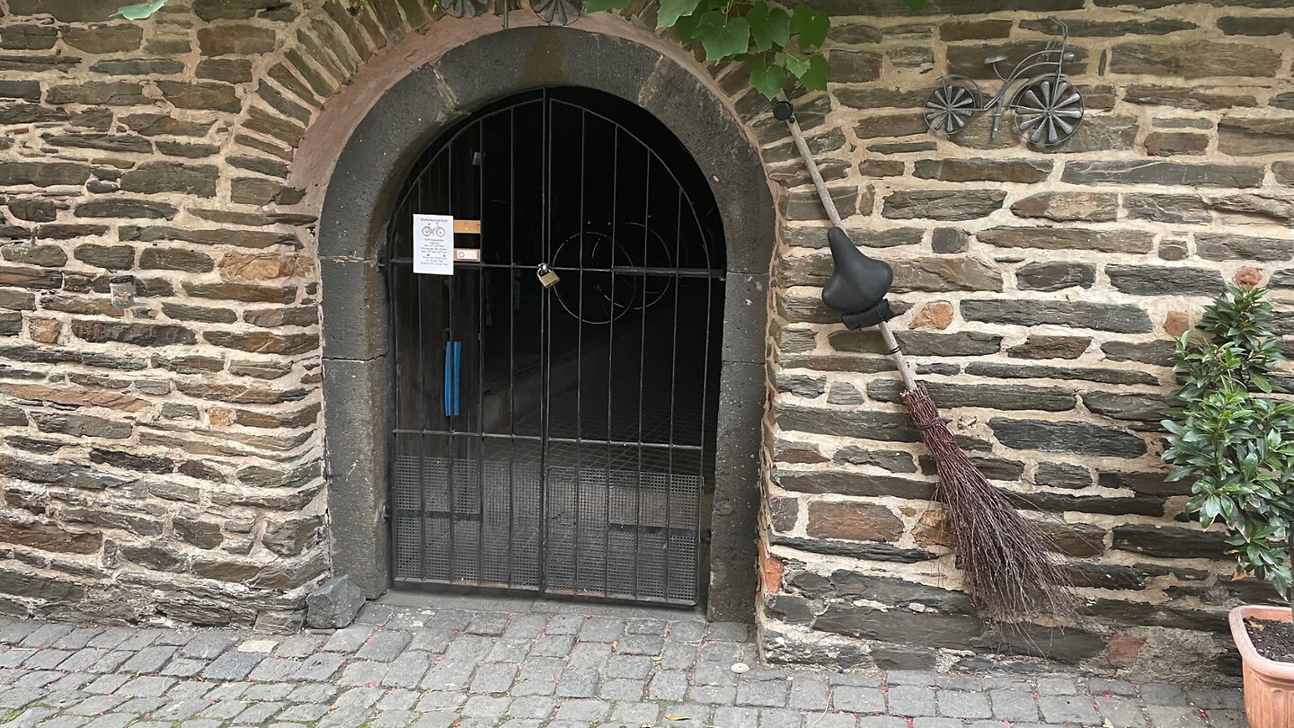Fietsenstalling in Beilstein