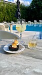 Drankje bij hotel Villa Nicolli