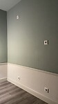Een creatieve stopcontact-muur