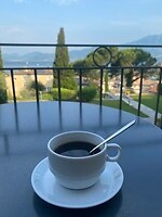 Laatste kopje koffie in Torri
