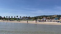 Het strand bij Lido di Fermo