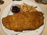 Prima schnitzel in hotel Bierwirt