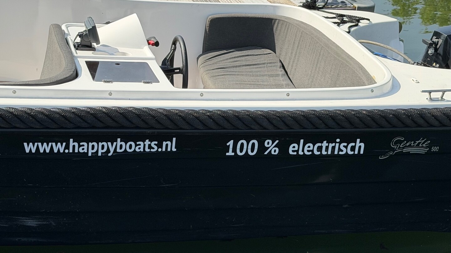 Een 100% elektrische boot met benzinemotor?