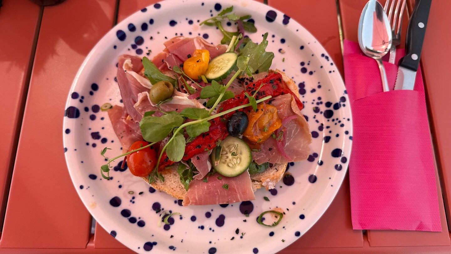 Molenaarsbrood met Parmaham in Wijk bij Duurstede