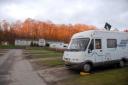 Camper op de camping