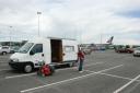 Onze camper!