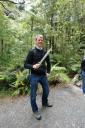 Rutger met LOTR zwaard