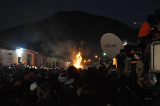Burning of the Devil