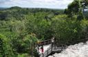 Beklimming tempel Tikal