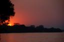 Sunset Kasane (Chobe rivier)