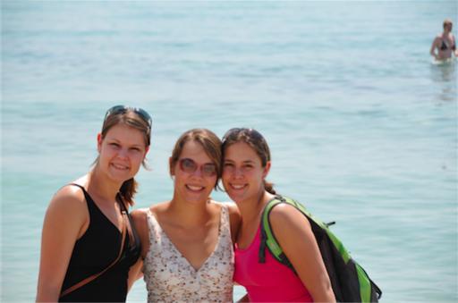 De zusjes op Miami Beach