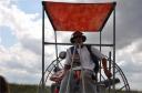 Buffalo Tiger's Airboat driver