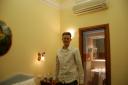 Onze hotelkamer
