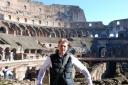 Rutger in het Colosseo