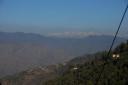 Besneeuwde Himalaya toppen
