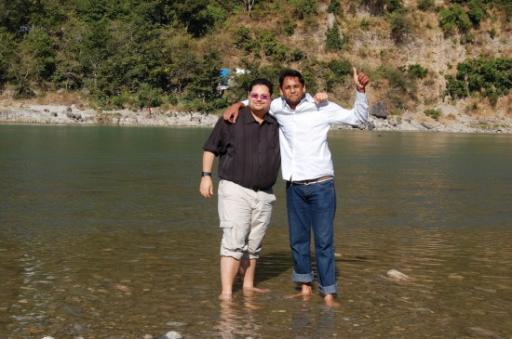 Vamshi en Ron