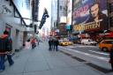 Heren op Times Square