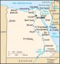 Egypte Kaart