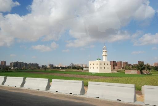 Vanuit Cairo op weg naar Gizeh