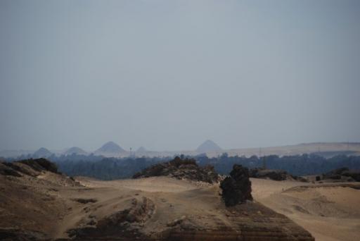 Sahara met bend pyramide