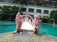 bruiloft zwembad Beihai
