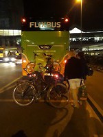 Wachten op de Flixbus