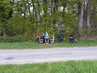 Even lunchen in de buurt van Raeren, België