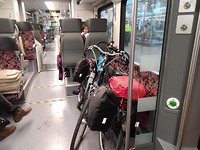 Fietswagon van Arnhem naar Duisburg