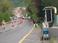 Zwitsers fietspad in Mumpf