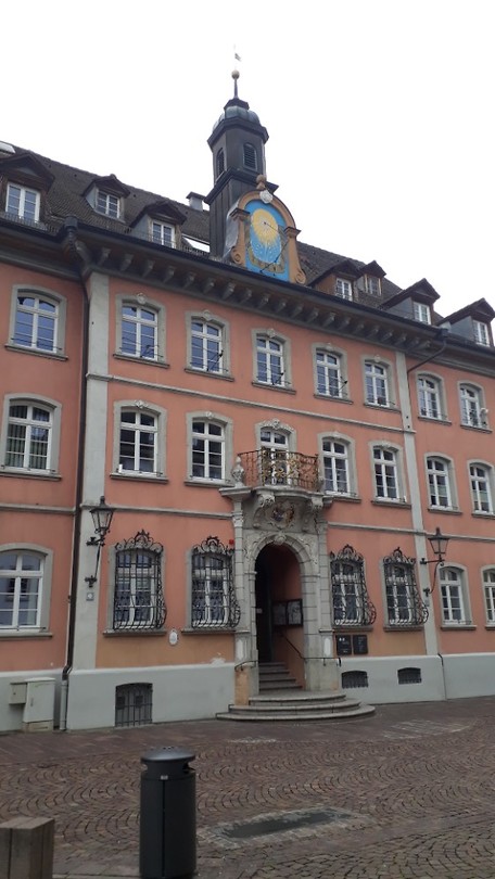 In het centrum van Waldshut