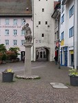 Beeld van een strijder in Waldshut
