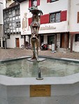 "de visvrouw' beeld in Arbon