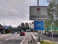 Oostenrijkse grens bereikt!